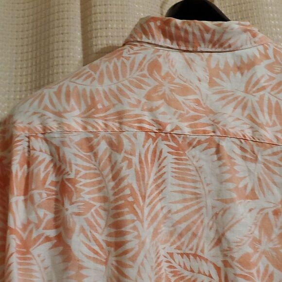 OCEAN & COAST sizeXL  100%linen button front shirt - Picture 7 of 7